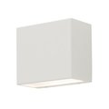 Afx Dakota LED Outdoor Sconce, Watts: 12 DKTW050410L30D2WH